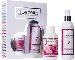 Horomia Geschenkset Petali di Peonia - Wasparfum en textielspray - Geur bij de Was - Wasgeurtje - Parfum voor de Was - Parfum bij de Was - Geurbooster