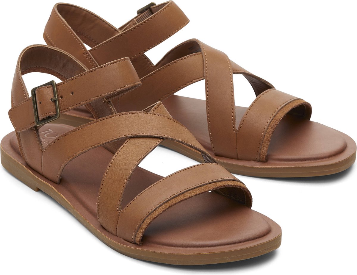 TOMS Sloane Sandalen Dames - Tan - Maat 37