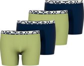 TOM TAILOR - Kentucky Heren Long Pants 4 pack - Blauw/Groen - Maat S
