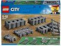 LEGO City Rechte en Gebogen Rails - 60205