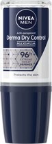 3x Nivea Men Ani-Transpirant Roller Derma Dry Control 50 ml