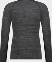 mo Baselayer Longe Sleeve Shirt Man - donkergrijs - thermoshirt - thermokleding - thermo-ondergoed - wintersport thermo