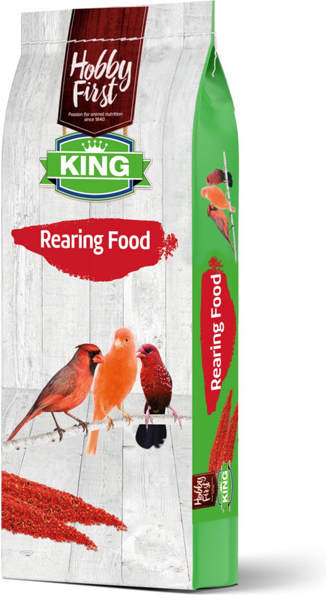 HobbyFirst King Rearing Food Rood 10 kg