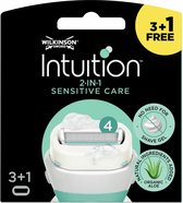 Wilkinson Intuition 2 en 1 Lames de recharge Sensitive Care - 3 x 4 pièces - Pack économique