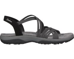 Skechers REGGAE SLIM - TURN IT UP Dames Sandalen - Zwart