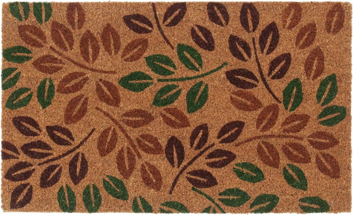vidaXL - Deurmat - 45x75 - cm - getufte - kokosvezel - naturel