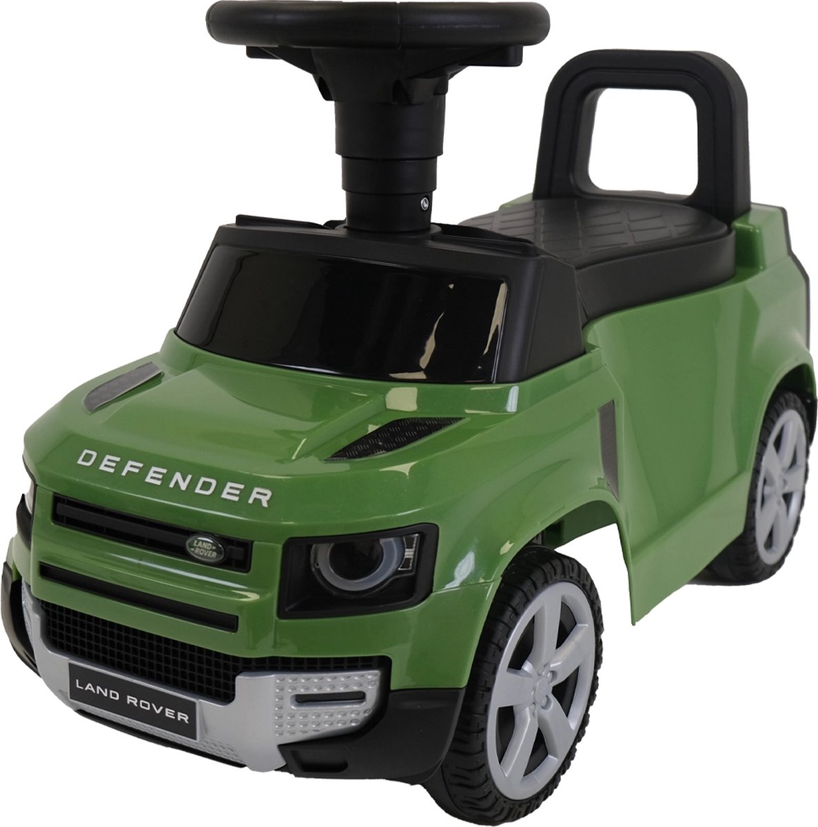 Bandits & Angels loopauto Land Rover Defender groen 1 jaar jongens en meisjes groen