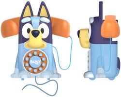 HTI Bluey speelgoed telefoon - interactief retro kinderspeelgoed.