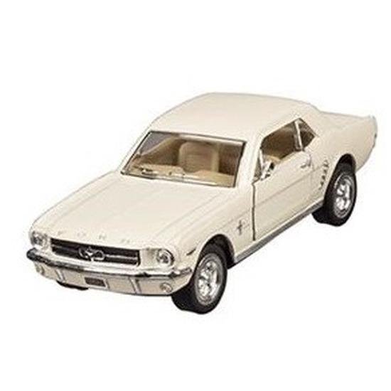 Zich afvragen Zullen attent Modelauto Ford Mustang 1964 creme 13 cm - speelgoed auto schaalmodel |  bol.com