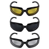 Benson Beschermbril - Sportbril - Allweather UV400 - 12 stuks in een Display