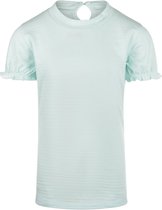 No Way Monday-Meisjes t-shirt ss-Licht aqua