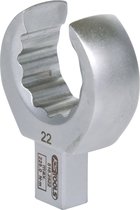 KS Tools 5162522 9x12mm insteek-ringsleutel open, 22 mm
