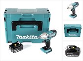 Makita DTW 190 F1J accu slagmoersleutel 18V 190Nm + 1x oplaadbare accu 3.0Ah + Makpac - zonder oplader