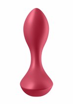 Satisfyer, anaalvibrator, anaalplug, 'Backdoor Lover', 11 cm, waterdicht, oplaadbaar, huidvriendelijke siliconen