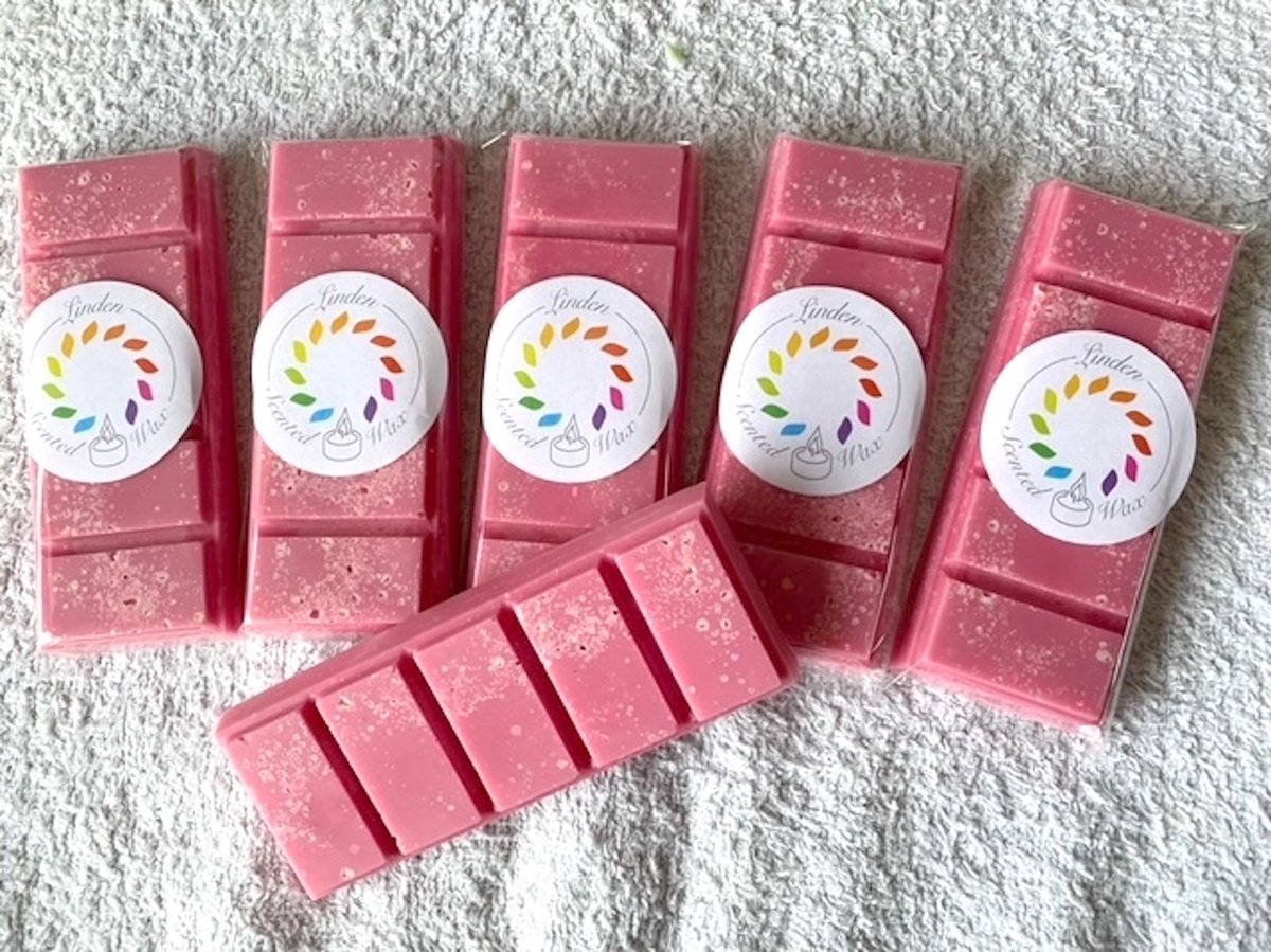 Linden - Snapbar waxmelts waxmelt geur WARMING CASHMERE - handgemaakt - 100% sojawax - aromatic - voor geurbrander - huisparfum -