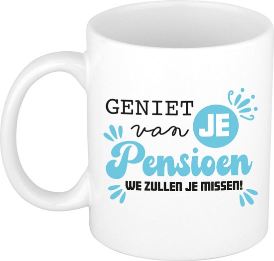 Bellatio Decorations Cadeau mok voor collega - afscheid/pensioen Bellatio Decorations Cadeau mok voor collega - afscheid/pensioen