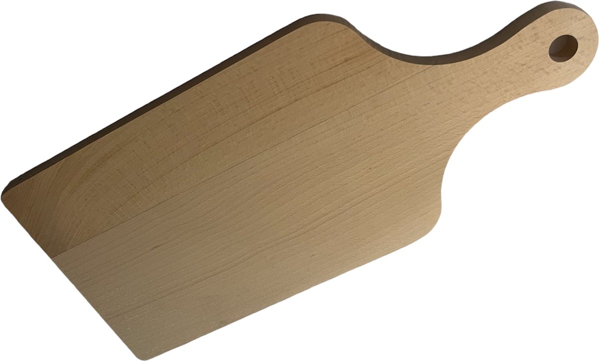 Snijplank klassiek - broodplank - kaasplank - hout - 35x16x1,5 cm - beukenhout
