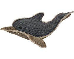 Duvoplus - Speelgoed Voor Dieren - Hond - Canvas Dolfijn 26x16cm - 1st