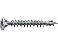 Universele schroef, 3,5 x 35 mm, 360 stuks, Voldraad, Verzonken kop, Kruiskop Z2, 4CUT, WIROX - 8000000287091