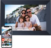 Denver Digitale Fotolijst 10.1 inch - HD - Moederdag Cadeautje - Frameo App - Fotokader - WiFi - IPS Touchscreen - 16GB - PFF1053B