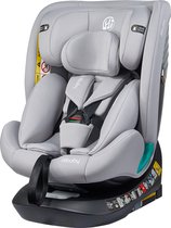 Hibaby Lex Autostoel - 360° Graden Draaibaar Autostoel - 0 t/m 36 kg - Size/R129 - Grijs