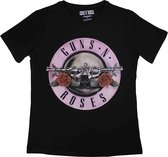 Guns N' Roses - Classic Logo Dames T-shirt - L - Zwart