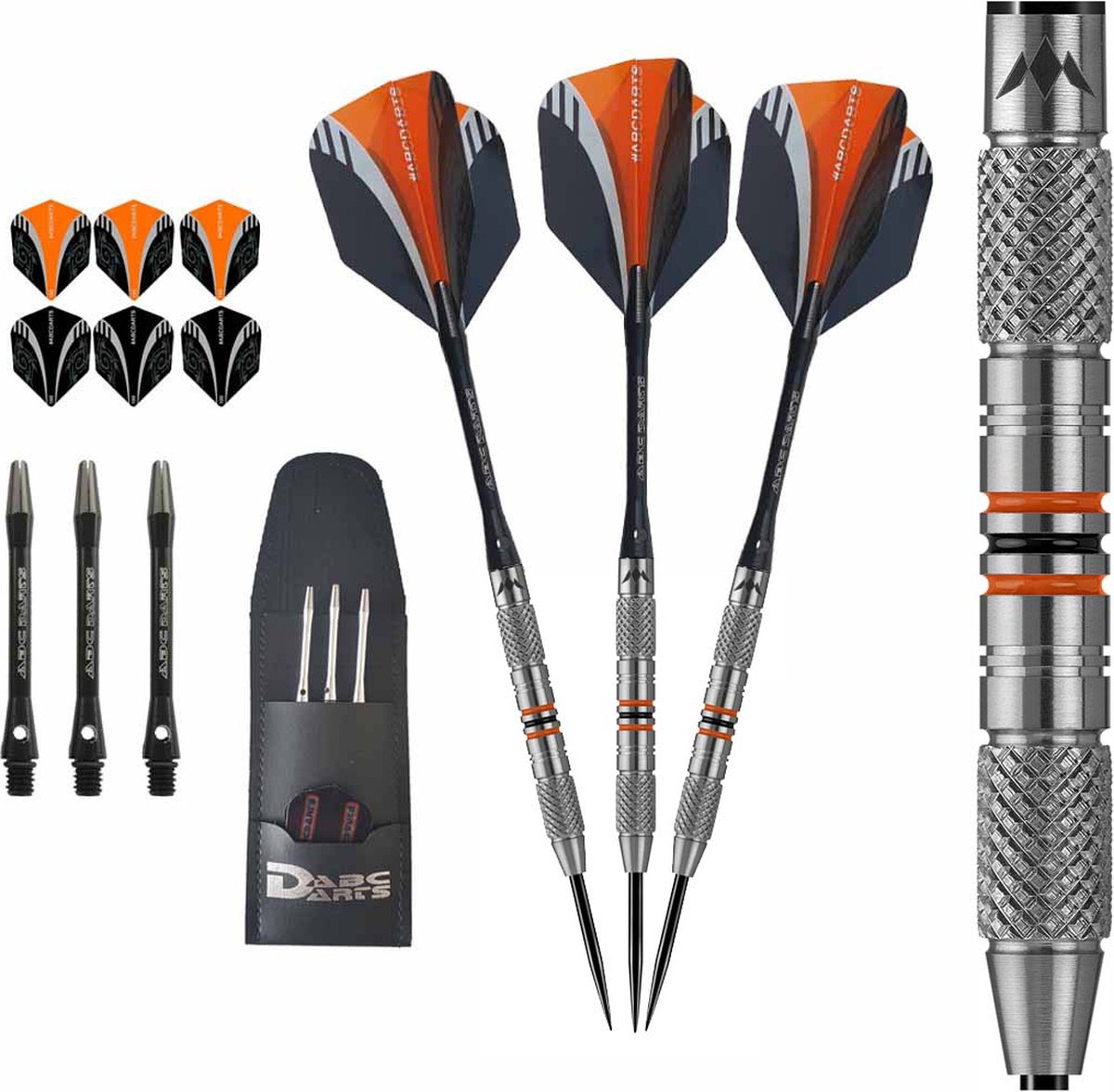 ABC Darts - Professionele Dartpijlen 90% - Ambers 205 - 25 gram