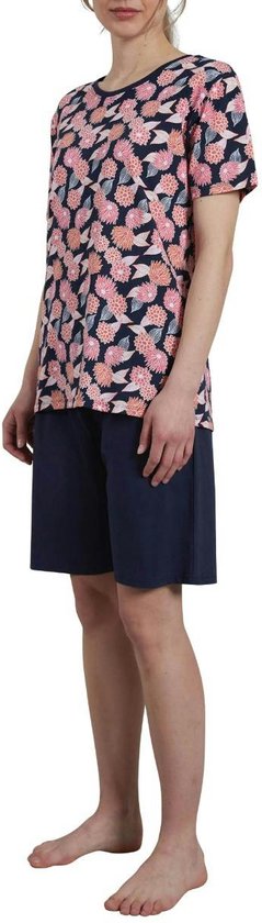 Götzburg Pyjama korte broek - 625 Blue - maat 46 (46) - Dames Volwassenen - Katoen/elastaan- 250162-6061-625-46