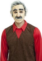 Partychimp Gezichts Masker Met Haar Halloween Masker voor bij Halloween Kostuum Volwassenen - Latex - One-size
