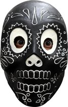 Partychimp Black Catrin Volledig Hoofd Masker Halloween Masker voor bij Halloween Kostuum Volwassenen Carnaval - Latex - One size