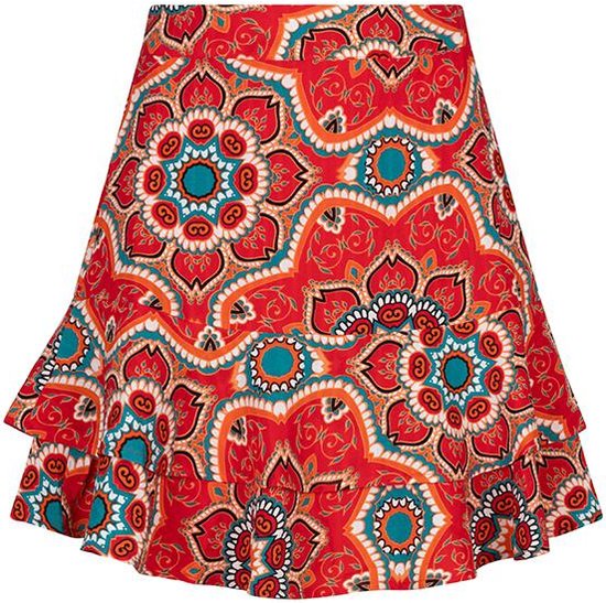 Lofty Manner Rok Skirt Leona Pb31 1 Porto Tiles Dames Maat - XL