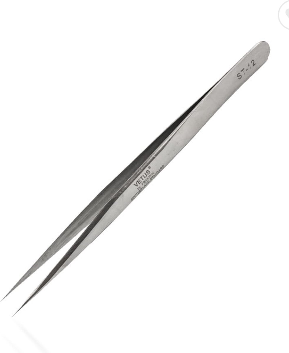 Goedkoopste Vetus Eyelash Tweezer / Pincet ST-12
