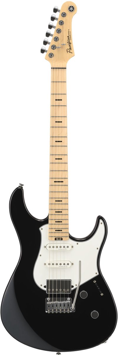 Yamaha Pacifica Standard Plus MN BL Black - ST-Style elektrische gitaar