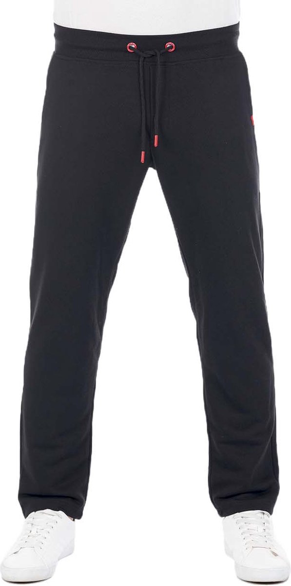 riverso Heren Joggingbroek RIVGuido regular/straight Zwart L Volwassenen Vrijetijdsbroek heren
