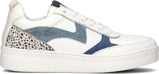Maruti - Mave Sneakers Blauw - White - Blue - Denim - Pixel O - 42