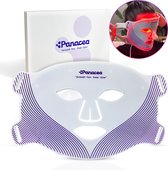 Panacea LED Masker Kleuren Gezichtsmasker Rood Licht Therapie - Collageen - Huidverjongingsapparaat - Red Light Therapy - 4 Kleuren Golflengtes - 460, 590, 630 en 850
