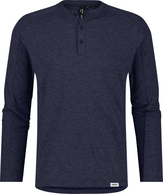 DASSY® Serengeti Henley - maat XL - NACHTBLAUW