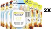 Ambi Pur 3Volution Geurstekker - Golden Orchidee - Starterset Luchtverfrisser - Voordeelverpakking 12 stuks