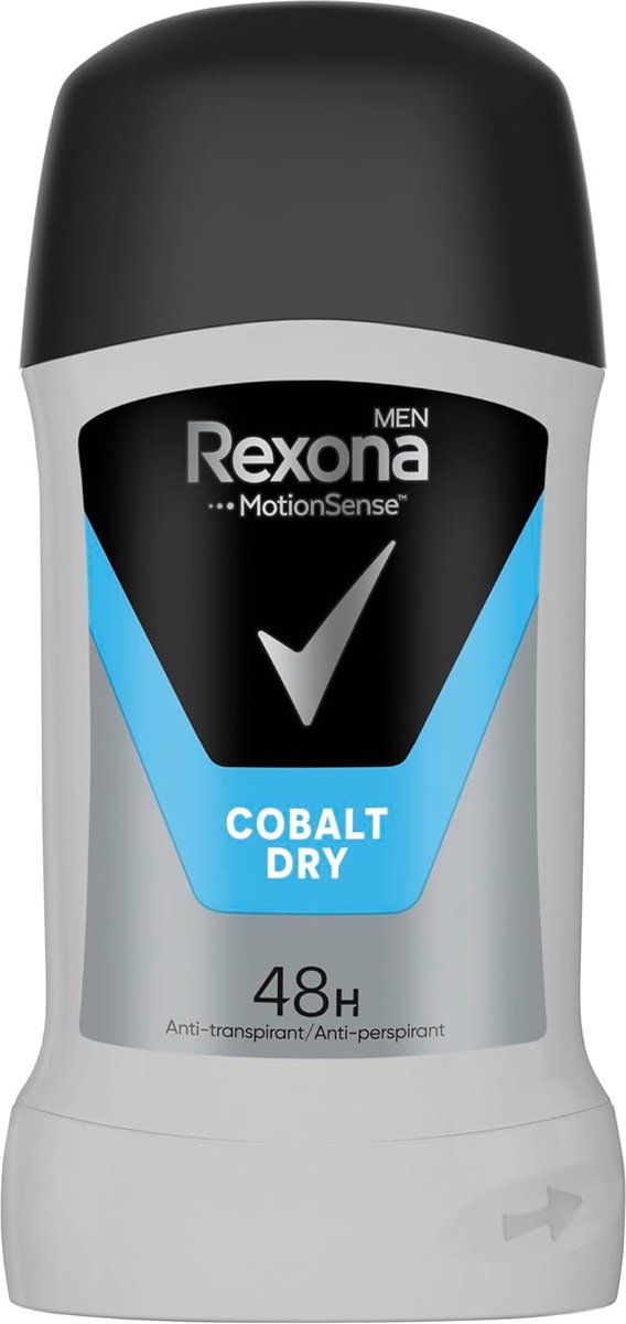 Goedkoopste Rexona Men Cobalt Dry Deodorant Stick - 48H Anti Transpirant Deostick - Deo Stick - Deodorant voor Mannen