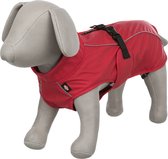 Trixie Regenjas Hond - Vimy - Rood - Maat M - Ruglengte 45 cm