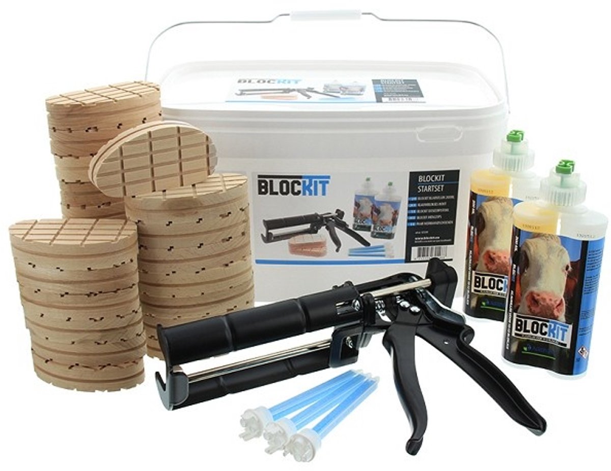 Blockit Klauwlijm 210ML startset