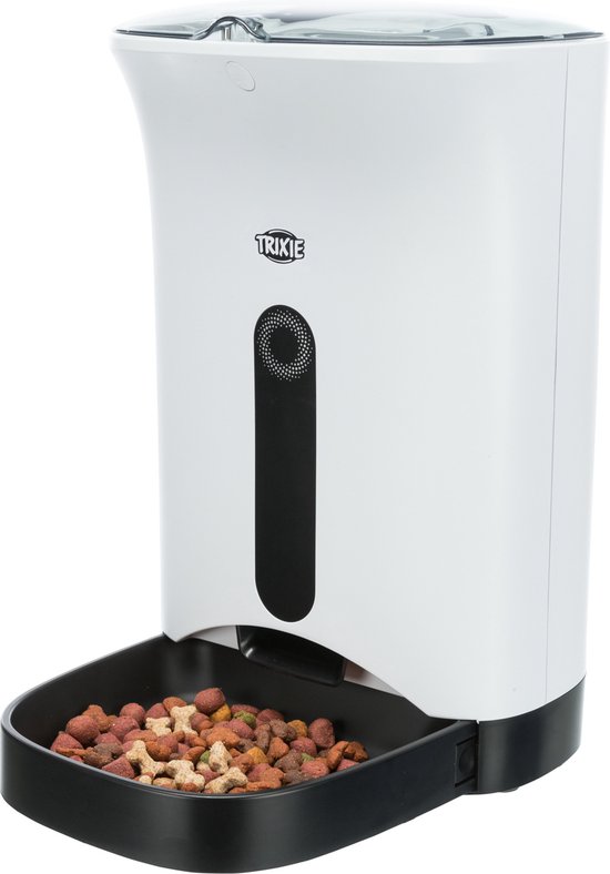 Trixie voerautomaat tx8 wit met app en camera - - Trixie - €114,95