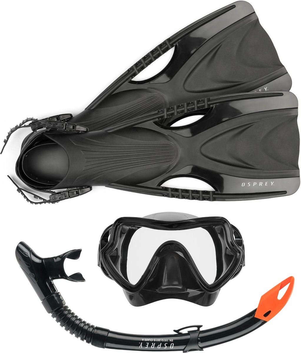 Osprey Complete Snorkelset Valve Purge System Splash Guard – /XL 41-44 EU Oranje