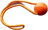 Bal touw - Speelgoed voor dieren - Klein - 5 cm - Oranje - Honden bal - Speelbal hond - Speelgoed hond