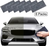6 stuks Nano Sparkle Doek voor auto, krassen, verwijderen van krassen, reparatie, nano-glitterdoek voor reparatie van lichte krassen, lakonderhoud, autoreiniging