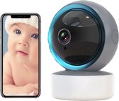 Starstation Full HD WiFi Babyfoon met Camera én App - BabyPhone met Camera - 1296P - Geluid en Bewegingsdetectie - Automatisch Volgen - Nachtvisie - Spraakfunctie