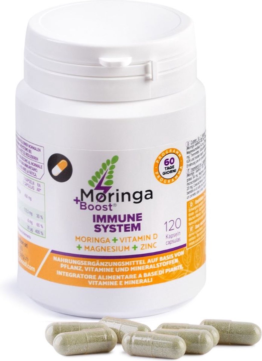Goedkoopste Moringa Boost Immuun Defensie Capsules