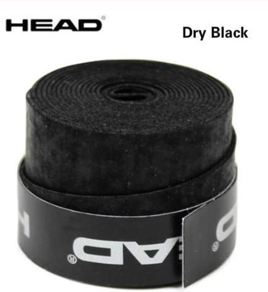 HEAD Overgrip Antislip Dry Tennis grip Padel grip Zwart