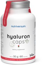 Nutriversum | Hyaluronzuur 60 capsules | 60 Doseringen | Herstel | Lichaam eigen stof | Vitaliteit | Immuun systeem | Nutriworld