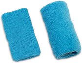 US Glove - Polsbanden - Zweetbanden - All-Sports - Diverse Kleuren - Katoen - 11 cm - Aqua